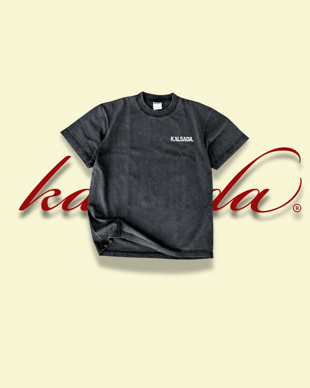 KALSADA "Feed Families" Vintage Tee (Vintage Grey)