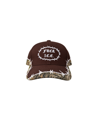 KALSADA “FUCK ICE” BARBED WIRE HAT [ADJUSTABLE]