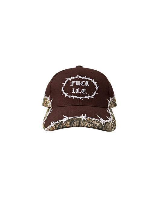 KALSADA “FUCK ICE” BARBED WIRE HAT [ADJUSTABLE]